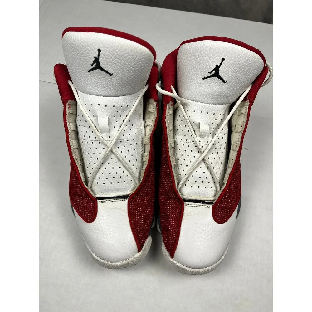 Jordan Sneakers Mens 9.5 Air Jordan 13 Retro Red Flint Gym Red EUC DJ5982-600